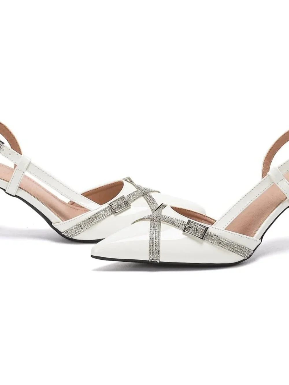 N/A slingback pumps